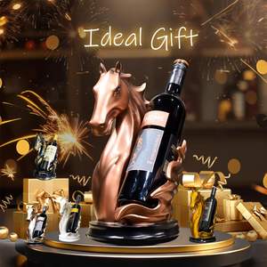 Rose Gold Plated Vintage Aluminum <b>Wine</b> Storage <b>Rack</b> Eco-Friendly Table Top Bottle Holder Party Use Ice Buckets Beverage Tubs 3L - Product Image 4