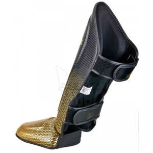 สนับแข้งหนังสำหรับผู้ใหญ่ ราคาดีที่สุด - น้ำหนักเบา ระบายอากาศได้ดี ป้องกันการบาดเจ็บสำหรับการฝึกซ้อม MMA - Product Image 4