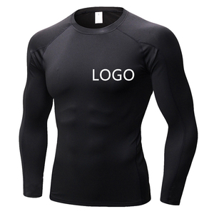 Servicio OEM, Logotipo Personalizado, Camiseta Deportiva de Cuello Redondo para Entrenamiento, Rashguard de Culturismo, Fabricante de MMA, Suministro de Rashguard de Alto Rendimiento Personalizado - Product Image 1