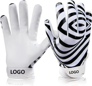 Gants de receveur de football américain à bon prix, populaires pour adultes, jeunes et enfants, avec logo personnalisé - Product Image 1