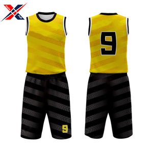 Kit de maillots de basket-ball personnalisés pour hommes, unisexe, adultes, équipe, club, uniforme de basket-ball, ensemble d'uniformes de basket-ball à la conception par sublimation - Product Image 4