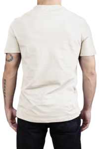 เสื้อยืดคอวีใส่ได้ทั้งชายและหญิงผ้าฝ้าย100% ระบายอากาศได้ดีและน้ำหนักเบาผ้าถักนุ่มสบาย - Product Image 3