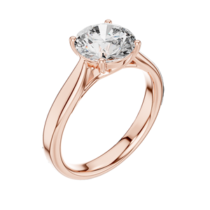 Bague solitaire en diamant de laboratoire 2,1 carats pour femme, clarté VVS-VS EF, or 18 carats, 14 carats, 10 carats et argent 925, moissanite et diamant de laboratoire - Product Image 4