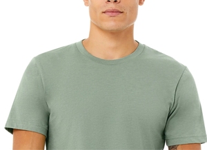 T-shirt Homme Manches Courtes Col Rond Haute Qualité Polyester/Coton Uni Anti-rétrécissement Coupe Classique 280g Logo & Design Personnalisés - Product Image 4