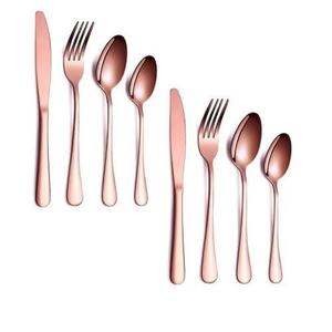 Juego de Cubiertos Clásicos de Plata para Comedores Elegantes, Cubiertos de Acero Inoxidable Duraderos para Hogares y Cafeterías - Product Image 5