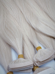 Cuticle Aligned Tape-In Hair Vietnam Natural Texture Factory Price | Virgin Human Hair Extensions | Tangle-Free Reusable - Product Image 3
