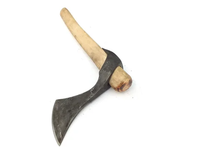 Steel Craft International Hache à main industrielle personnalisée de 1,5 kg, style Viking forgé à la main, tête de hache de survie, étui en cuir de qualité