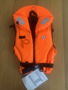 Veleria San Giorgio S.R.L. Giubbotto di Salvataggio Modar per Adulti e Bambini, Galleggiabilità 100N, Certificato SOLAS, Riflettente, Certificato CE, Schiuma EPE - Product Image 4