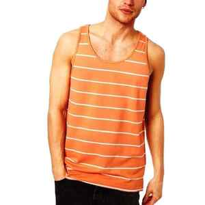 Low MOQ Custom Men's Summer Gym Stringer Cotton Jersey Tank <b>String</b> Bodybuilding Training Men's Tank <b>Tops</b> - Product Image 5