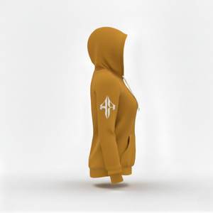 Sudadera con Capucha de Primera Calidad para Mujer, 100% Algodón, Felpa, 300g, Secado Rápido, Transpirable, Informal de Invierno, Estilo Regular - Product Image 4