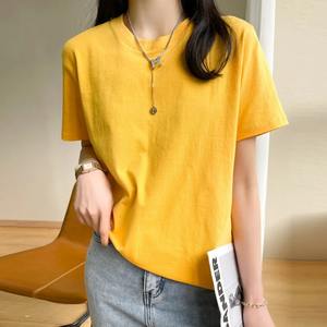 Femmes Tendance Mignon 2024 Mode T-shirt d'été à manches courtes Vêtements Blanc et toutes les couleurs Tops - Product Image 5