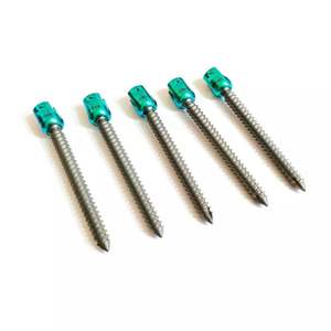 เครื่องมือผ่าตัดกระดูกและข้อ8.0มม. X 80มม. เครื่องมือผ่าตัดกระดูกสแตนเลสสกรูหลายแกนได้รับการรับรอง CE - Product Image 3