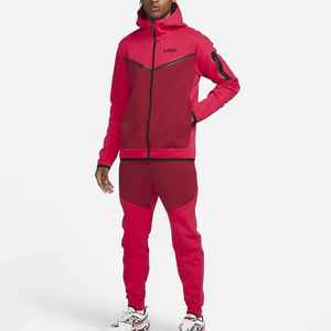 Vêtements de sport pour hommes, survêtement chaud à fermeture éclair complète, ensemble de sport, survêtement décontracté, survêtement - Product Image 1