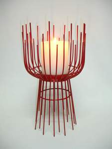 Candelabro de Metal Vintage de lujo de primera calidad, decoración del hogar, candelabro hecho a mano, decoración en miniatura para el hogar, regalos de arte - Product Image 4