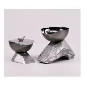 Brûleur Bakhoor en métal moderne plateau d'encens aromatique décor de méditation de parfum de maison confortable - Product Image 6