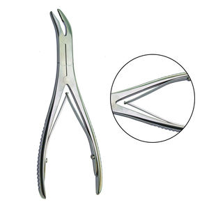 Instrumentos ortopédicos Suministros médicos Instrumento quirúrgico Doble articulación Hueso Rongeur Tipo Clip para cirugía médica - Product Image 3