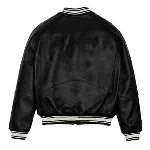 Veste de baseball universitaire décontractée sur mesure OEM, dernière collection 2026, style printemps, grande taille, respirante, pour hommes - Product Image 5