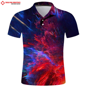 Hommes été décontracté pour chemise solide numérique imprimé Graffiti manches courtes haut en jersey couleurs personnalisées et Logo respirant séchage rapide - Product Image 4