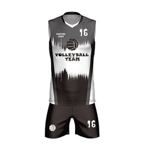 En diferentes colores Contraste Cómodo Recién llegado Transpirable Uniforme de voleibol de calidad premium - Product Image 1