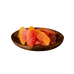 Dry Papaya Slices From Vietnam Manufacturer - Lowert Price For Dried Papaya Less Sugar/ Natural Sweetness