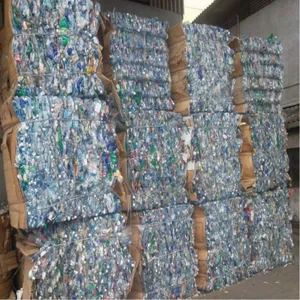 Clean Hot Washed Recycled PET Flakes / Pet Plastic Bottle Scrap For Sale