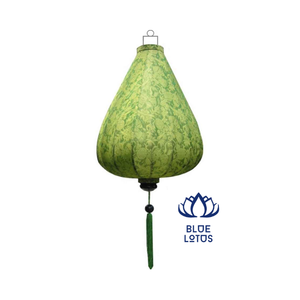 โคมไฟผ้าไหม2023กรอบไม้ไผ่และโครงเหล็กจากสวนดอกบัวสีฟ้าเวียดนาม - Product Image 1