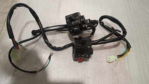 Ensemble de commutateurs de commande de guidon gauche et droit pour <span class=keywords><strong>moto</strong></span> Suzuki GN125 GS125 HJ125 8 125cc - Product Image 4