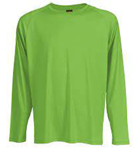 T-shirt pour homme à manches longues, coupe ajustée, 100% fibre de bambou, anti-rides, imprimé animal vintage - Product Image 3
