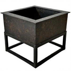 WroughtGlow Large Firepit Bowl en hierro desgastado Look para jardín al aire libre Patio Calefacción Camping y uso de decoración - Product Image 4