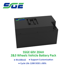 بطارية دراجة كهربائية عالية الأداء ذات دورة عميقة من ماركة SSGE، متوفرة بالجملة مع إمكانية التخصيص حسب الطلب للدراجات ثنائية وثلاثية العجلات - Product Image 2