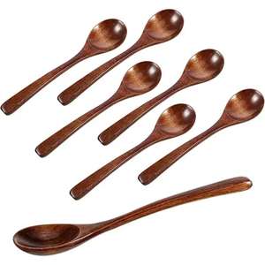 Couverts de cuisine légers et confortables de haute qualité cuillère à repas en bois cuillère à manger en bois de forme ronde de l'exportateur indien - Product Image 6