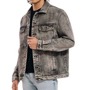 Washed Heavyweight Denim Jackets Classic Regular Fit Outdoor Wear Stylish Durable Cotton Everyday Streetwear Denim Jean Jacket - Product Image 2