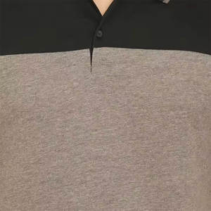 Polo personalizado para hombre al por mayor, nuevo diseño, transpirable, cómodo, manga corta, logotipo bordado, franela sólida de gran venta - Product Image 3