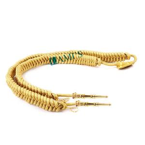 OEM vente en gros robe Aiguillette personnalisée Aiguillettes métalliques allemandes de haute qualité avec embouts métalliques en laiton - Product Image 3