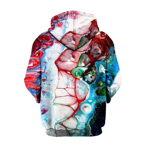 Sweat à capuche vintage pour hommes, poids lourd, imprimé, logo personnalisé, respirant et écologique, coupe régulière - Product Image 2