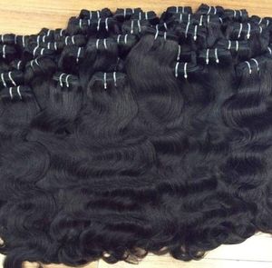 100% cuticules brutes non transformées alignées cheveux d'un seul donneur avec des extrémités épaisses style de vague de cheveux humains doux au prix d'usine en gros - Product Image 3