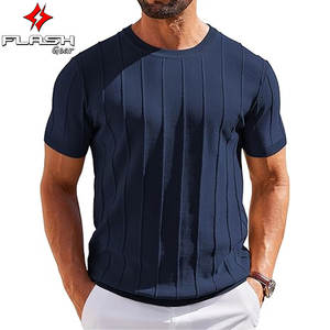 เสื้อยืดแขนสั้นย้อมสีสำหรับผู้ชายเสื้อยืดคอกลมทรงหลวมใส่สบายพิมพ์ลายได้ตามต้องการ - Product Image 6