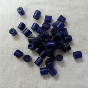 ลูกปัดแก้วสีฟ้าแบบเก่าธีมวินเทจขนาด8มม. คละสีสำหรับทำเครื่องประดับขนาดสำหรับร้านขายลูกปัดตามสั่ง - Product Image 2