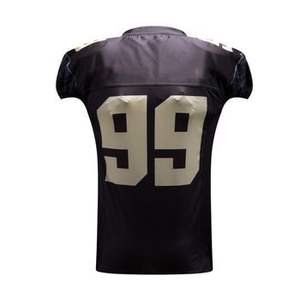 Camiseta de uniforme de fútbol americano con logotipo personalizado original de fábrica, Camiseta corta transpirable impresa para equipos, ropa de trabajo Sialkot Vinor Sports - Product Image 2