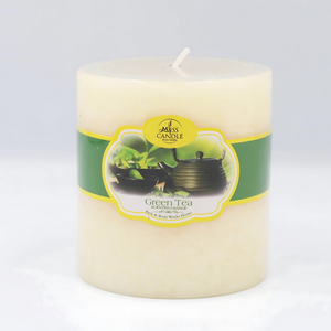 Velas de pilar de escarcha perfumadas personalizadas, Etiqueta Privada, cera de fragancia para el hogar, parafina, origen de Vietnam, boda, Año Nuevo - Product Image 3