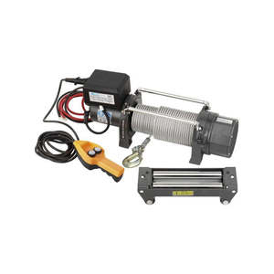 Cabrestante Eléctrico de 12V CC con Cable de Acero para Aplicaciones Automotrices - Product Image 1