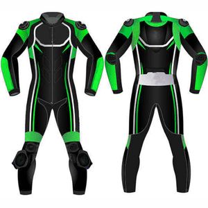Ensemble de vêtements de sport de course à vendre Matériau en cuir de haute qualité Meilleure conception Combinaisons de moto légères Caractéristiques imperméables - Product Image 4