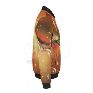 Blouson bomber à capuche pour homme, coupe ajustée, nouveau design, avec logo sur le devant, écologique et respirant, vêtement d'hiver - Product Image 4