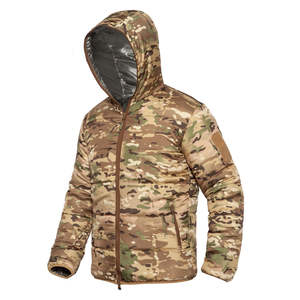 Transpirable 2025 de alta calidad personalizado sublimado hombres camuflaje Softshell diseño personalizado poliéster invierno Camo sudaderas con capucha - Product Image 2