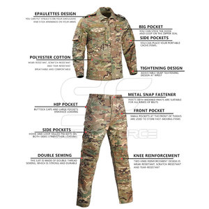 Conjunto de uniforme táctico resistente para supervivencia al aire libre y deportes Uniforme táctico ligero para senderismo - Product Image 2