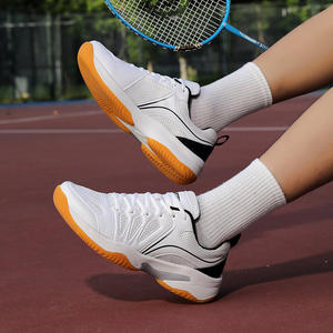 Zapatillas de bádminton para parejas, versiones para hombre y mujer, zapatillas deportivas transpirables y con amortiguación, zapatillas de tenis profesionales personalizadas - Product Image 5