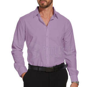Camisas de Vestir de Algodón de Primera Calidad para Hombre, Último Diseño, Secado Rápido y Transpirable, Cómodas y Personalizables para la Temporada de Primavera - Product Image 1
