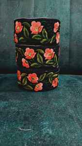 ลูกไม้ปักลายดอกไม้สีสันสดใสสวยงามมีลวดลายละเอียดเหมาะสำหรับแฟชั่นกูตูร์ชุดเจ้าสาวงานหัตถกรรม DIY - Product Image 3