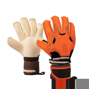 ถุงมือฟุตบอลผู้รักษาประตูถุงมือกีฬามืออาชีพสะดวกสบายปรับแต่งโลโก้ - Product Image 1