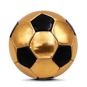 Vente en gros de mini ballon de football en or avec cuir PU pour l'entraînement, les souvenirs, les promotions de tournois ou l'image de marque personnalisée - Product Image 2
